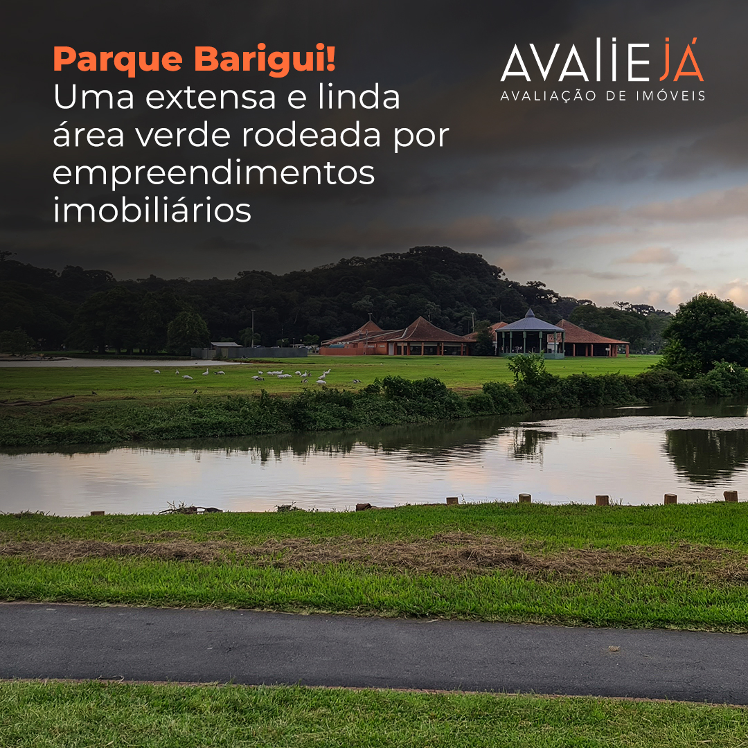 Parque Barigui! Uma extensa e linda área verde rodeada por empreendimentos imobiliários