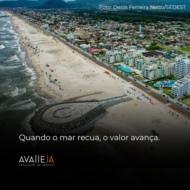 Quando o mar recua, o valor avança